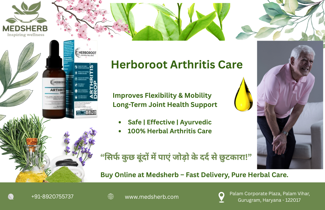 Herboroot Arthritis Drops by Medsherb