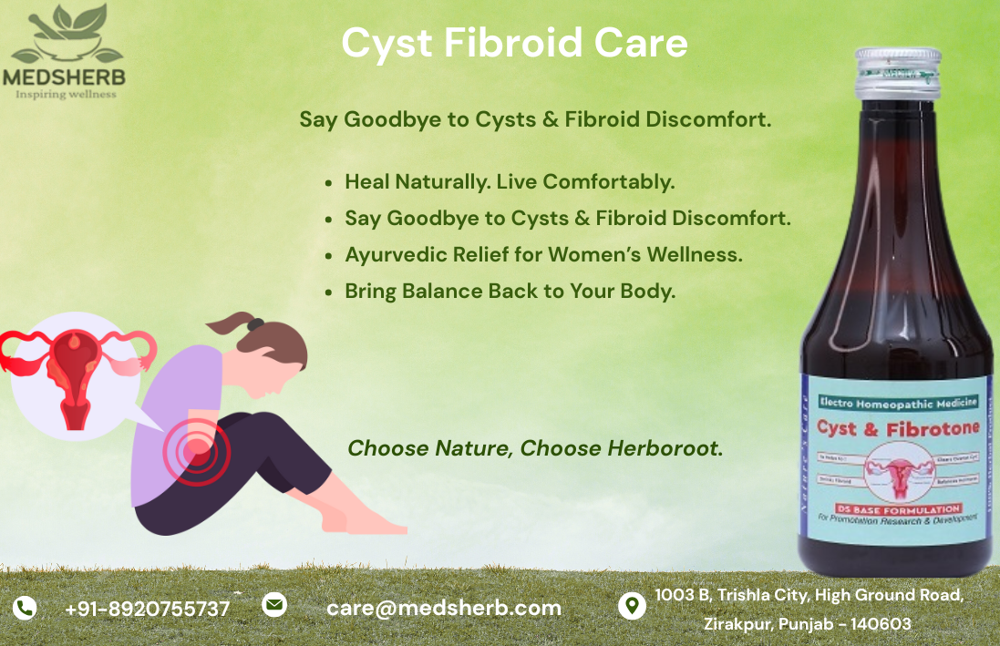 Herboroot Herbal Cyst Fibroid Care Drops for women’s hormonal health